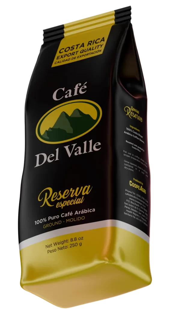 empaque de café del valle reserva especial