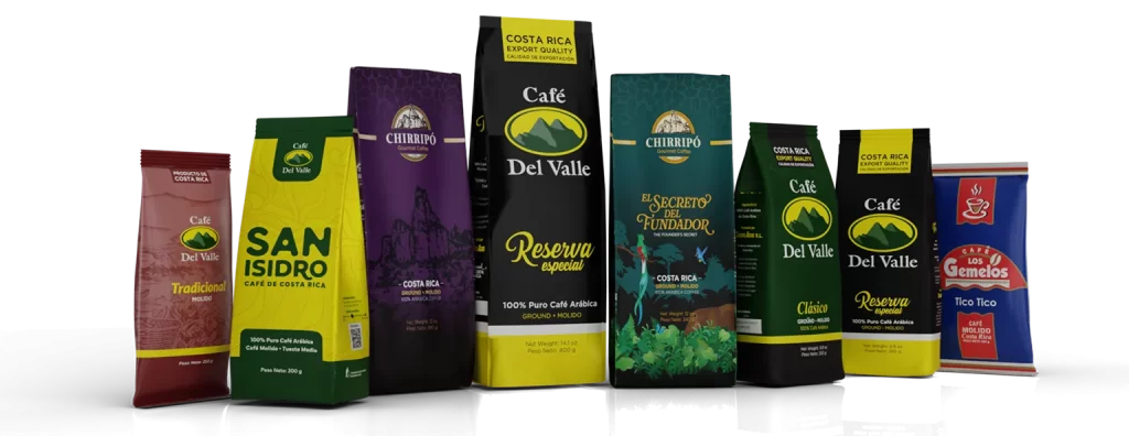 familia de café del valle